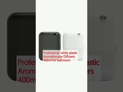 बाथरूम के लिए पेशेवर सफेद प्लास्टिक अरोमाथेरेपी डिफ्यूज़र 400ml